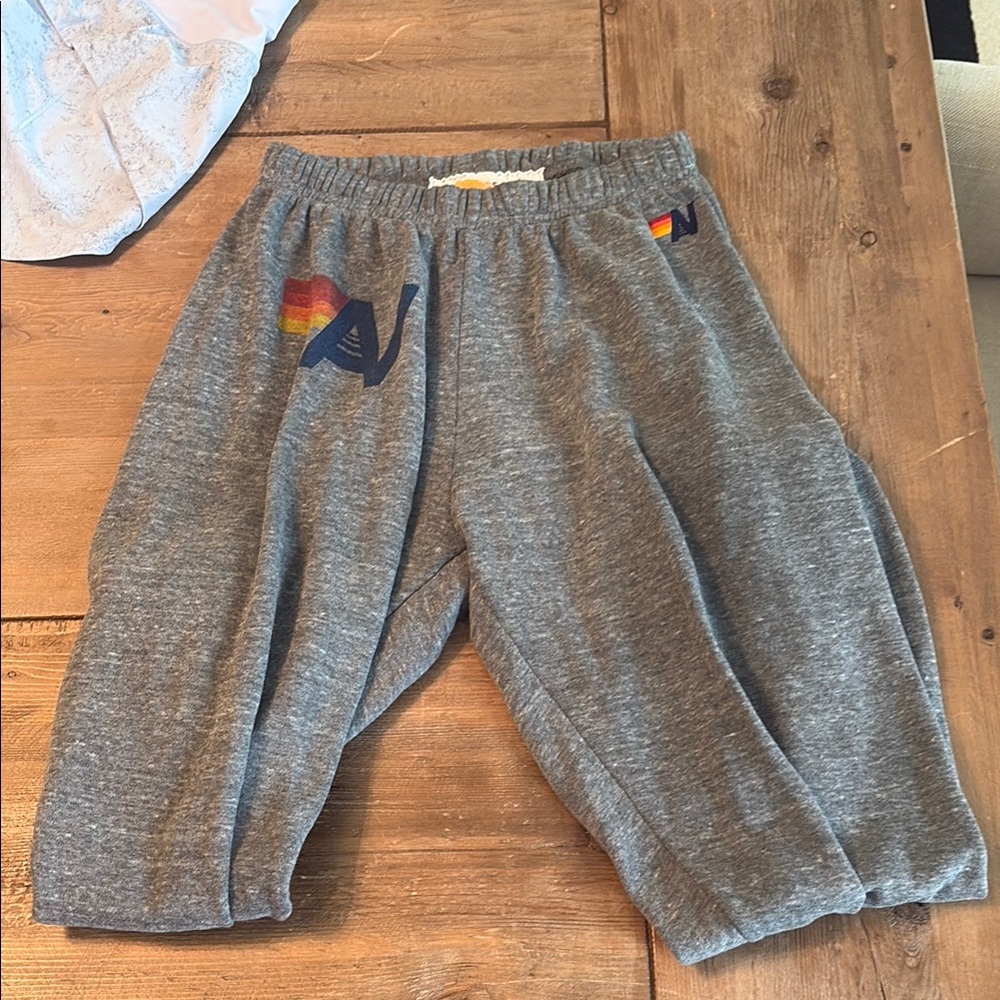 Gray Kids Sweatpants
